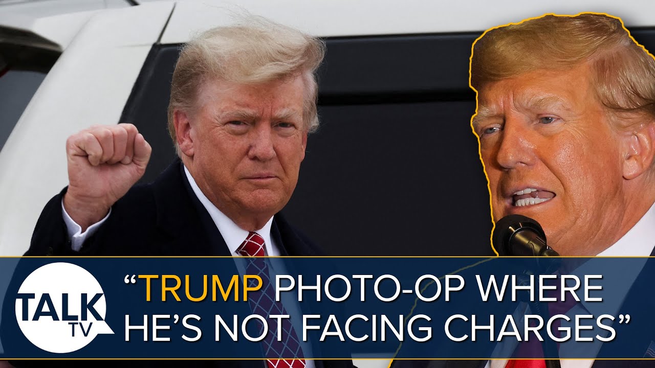 “Trump Wanted Photo Opportunity Somewhere He’s Not Facing Criminal Charges”, says Professor