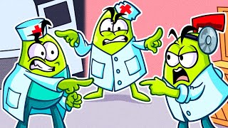 Only ONE Doctor Is Real… Who Can Save Me?! 😰👩‍⚕️ Pear Vlogs Hospital Series!