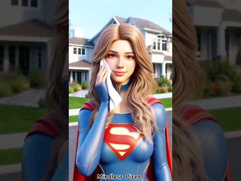 Spiderman ko dekhna hain supergirl ki asli chehra #shorts