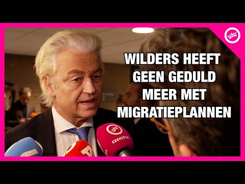 Geert WILDERS: 'NU leveren op asiel, anders NIEUWE VERKIEZINGEN'