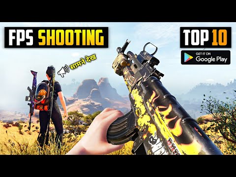 Top 10 Best Fps Shooting Games For Android & iOS 2025 l High Graphics (Online/Offline)