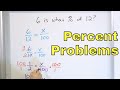 Solving Everyday Percent Problems