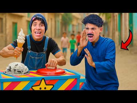 لما ابوك يفتح عربية ايس كريم ويشغل اخوك الصغير عليها 🍨😂| علاء حسين