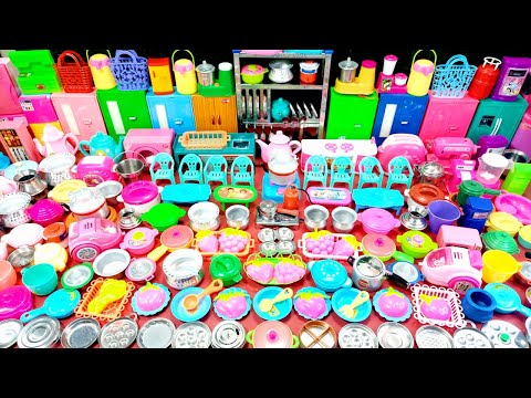 8 Minutes Satisfying with Unboxing Disney Cute Toys Hello Kitty Kitchen Set| ASMR Playset Collection