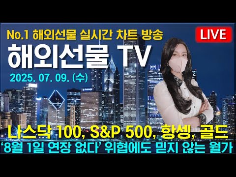 [해외선물 실시간]해외선물-트럼프의 연장 위협,현재 시장 방향은?(2)#해외선물#나스닥#테슬라#엔비디아#트럼프#주식#재테크#경제