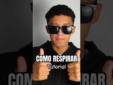 😮‍💨 COMO RESPIRAR (TUTORIAL) - Mineluck #shorts