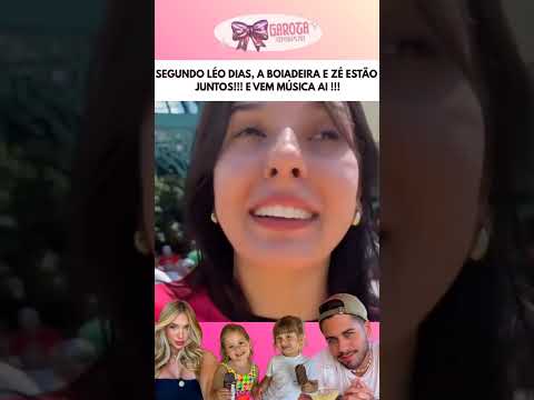 Segundo o Léo Dias, eles estão namorando! #shorts #virginia #anacastela #viral