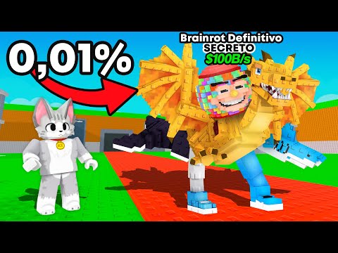 Conseguí el BRAINROT SECRETO en STEAL A BRAINROT 🔥😱