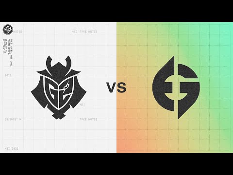 G2 vs EG｜2022 Mid-Season Invitational Rumble Stage Day 2 Game 1