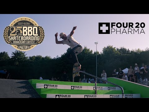 FOUR 20 PHARMA beim 25. BBQ SKATEBOARDING CONTEST in Paderborn 🛹🔥