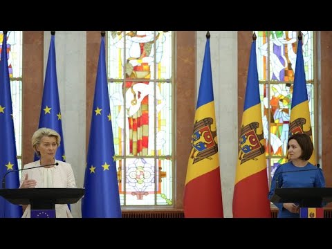 YouTube video thumbnail: Moldova Pushes for EU Accession, but Brussels Hesitates to Decouple Ukraine
