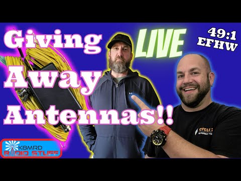 EFHW Antenna Giveaway With Bryan AD8HK