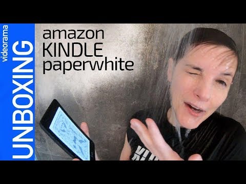 (SPANISH) Amazon Kindle Paperwhite unboxing -¿leer BAJO el AGUA?-