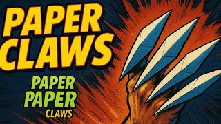 How to Make Paper Claws That Look Real! (Origami Hack)