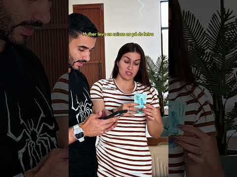 Mulher leva as coisas ao pé da letra kkkkk