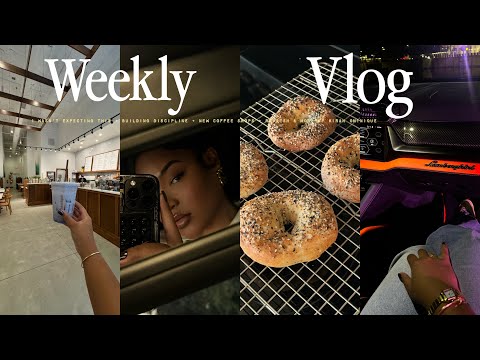 weekly vlog!: I wasn't expecting this + building discipline + new coffee shops + refresh & more