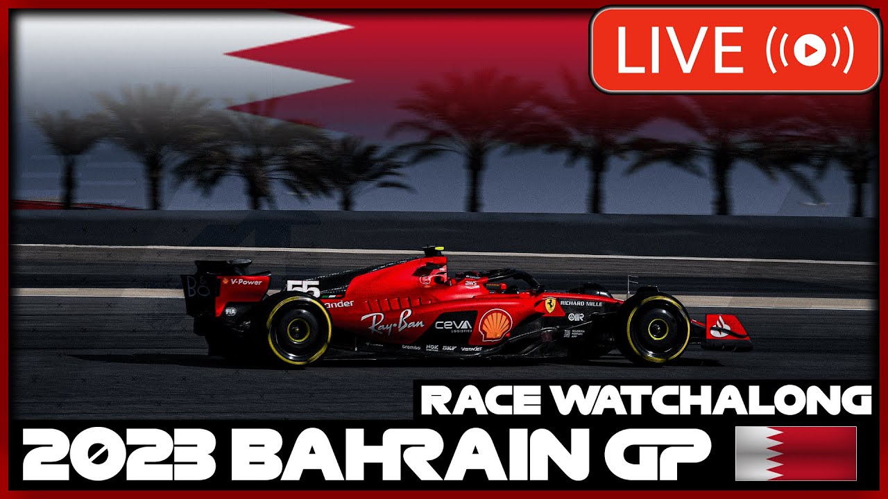 2023 Formula 1 Bahrain GP live Sakhir results with telemetry and tracker