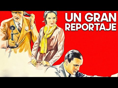Un gran reportaje | Adolphe Menjou | Cine Negro | Crimen | Español