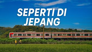 KERETA API SEPERTI DI JEPANG PADAHAL CUMA DI KLATEN