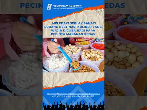 MELEDAK! Seblak Sahati Subang destinasi kuliner #shortvideo #shorts #kuliner