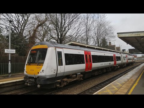 Trains at Beeston (14/01/2023)