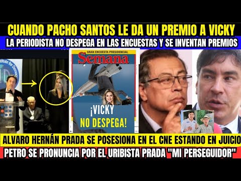 🚨VICKY NO DESPEGA Y LE INVENTAN PREMIO ENTREGADO POR PACHO.ALVARO PRADA ASUME PRESIDENCIA DEL CNE