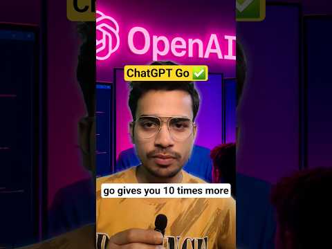 What is ChatGPT Go Plan? Launched In India #chatgpt #ai