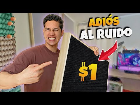 Mejoré el audio de mis videos con estos PANELES ACUSTICOS CASEROS de ALTO RENDIMIENTO