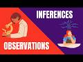 Distinguishing Observations from Inferences