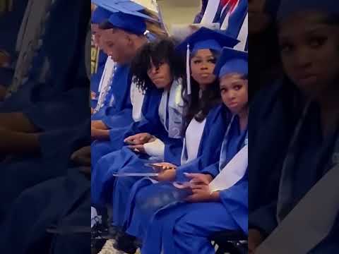 She was very up set at her graduation people was surprised