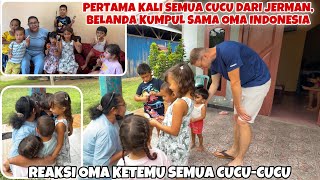 PERTAMA KALINYA ANAK-ANAK KETEMU OMANYA DI INDONESIA