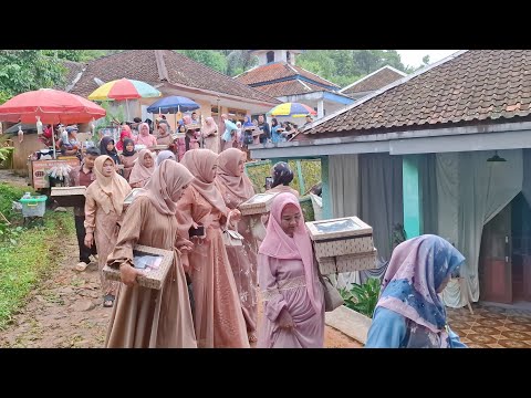 Luar Biasa‼️Banyak Banget Jajap Pengantin Sekampung. Tradisi Pernikahan Unik Pedesaan Jawa Barat