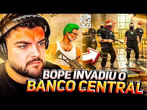 BOPE INVADIU O BANCO CENTRAL no GTA RP