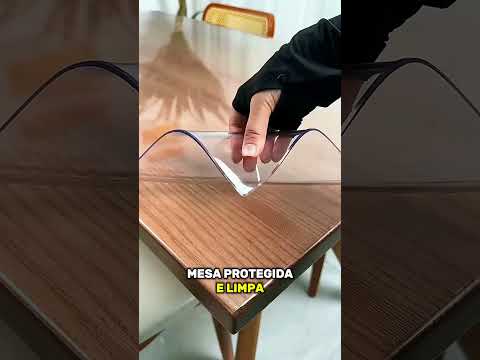 Esse protetor de mesa deixa a sua mesa limpa por mais tempo 🤩 quer um? Siga o meu perfil 🏆