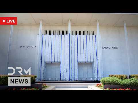 View of Kennedy Center as President Trump threatens to tear it down if His Name Not Placed | AC1G