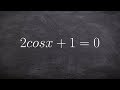 Trigonometric Equations and Angles