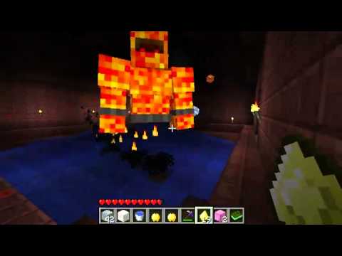 Minecraft: GOLD DUNGEON BOSS Aether Adventure Pt 13