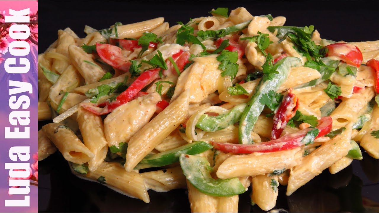 БЫСТРЫЙ УЖИН за 15 минут! МАКАРОНЫ ПЕННЕ с курицей по-мексикански! CREAMY MEXICAN CHICKEN PASTA