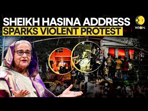 Bangladesh Violent Protest LIVE: Students Burn Mujibur Rahman's Residence Over Haseena's Remark
