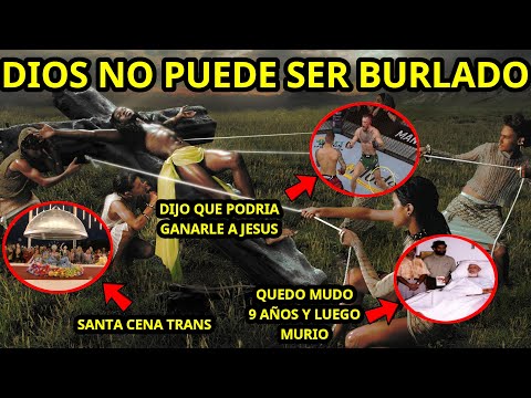 ¡Impactante! Personas que se Burlaron de Dios y Enfrentaron Terribles Consecuencias