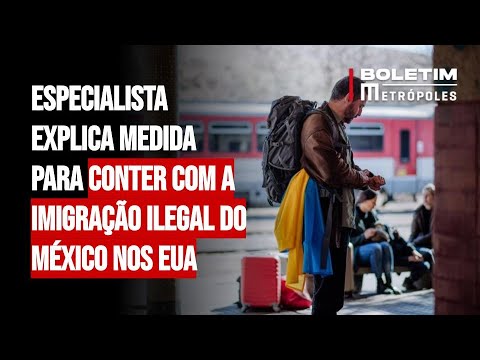 Especialista explica a medida para conter com a imigração ilegal do México para os EUA