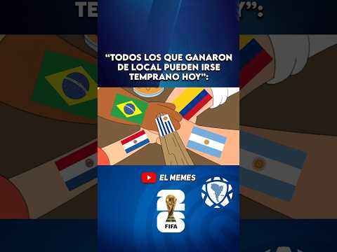 Uruguay no despierta 🥶#uruguay #brasil #argentina #colombia #eliminatorias #elmemes #memes #futbol