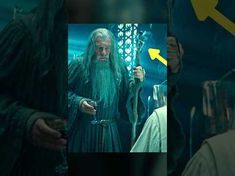You probably missed this AWESOME detail in Gandalf's staff