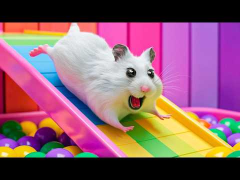 Escape the Spin: Hamster’s Escape from the Colorful Ball Maze