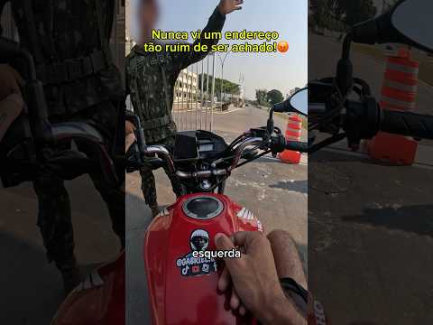 Que dificuldade pra achar esse endereço 😡 #moto #entregasifood #motovlog #ifoodentregador #ifood