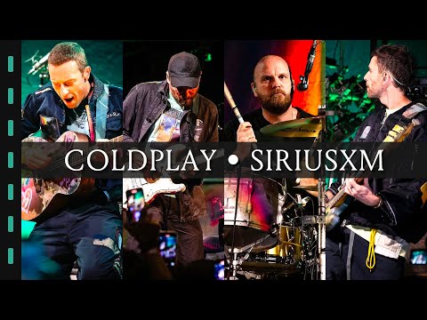 Coldplay - The Karate Kid (Live Debut | SiriusXM Brooklyn, 2024)