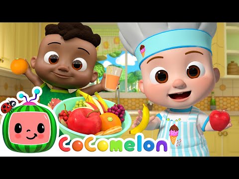 Yes Yes Fruits Song + Yes Yes Vegetables Song | CoComelon Nursery Rhymes & Kids Songs