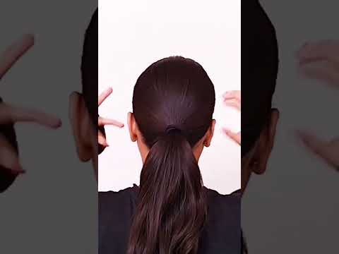 New! Top Two Juda Hairstyle hack/#hairstyle #easy