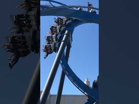 Off-ride Batman At Six Flags Magic Mountain #rollercoaster #sixflagsmagicmountain #sixflags #ride