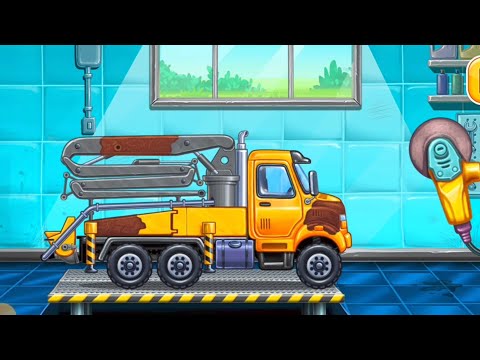 PERMAINAN KONTRUKSI ANAK ANAK, BELAJAR MERAKIT DAN MENGENAL KENDARAAN ALAT BERAT | GO KIDS